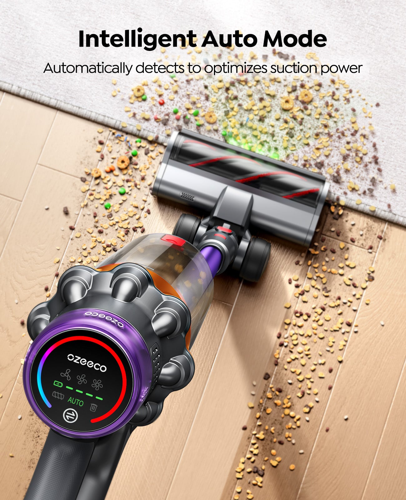 ozeeco EC01 Cordless Vacuum Cleaner